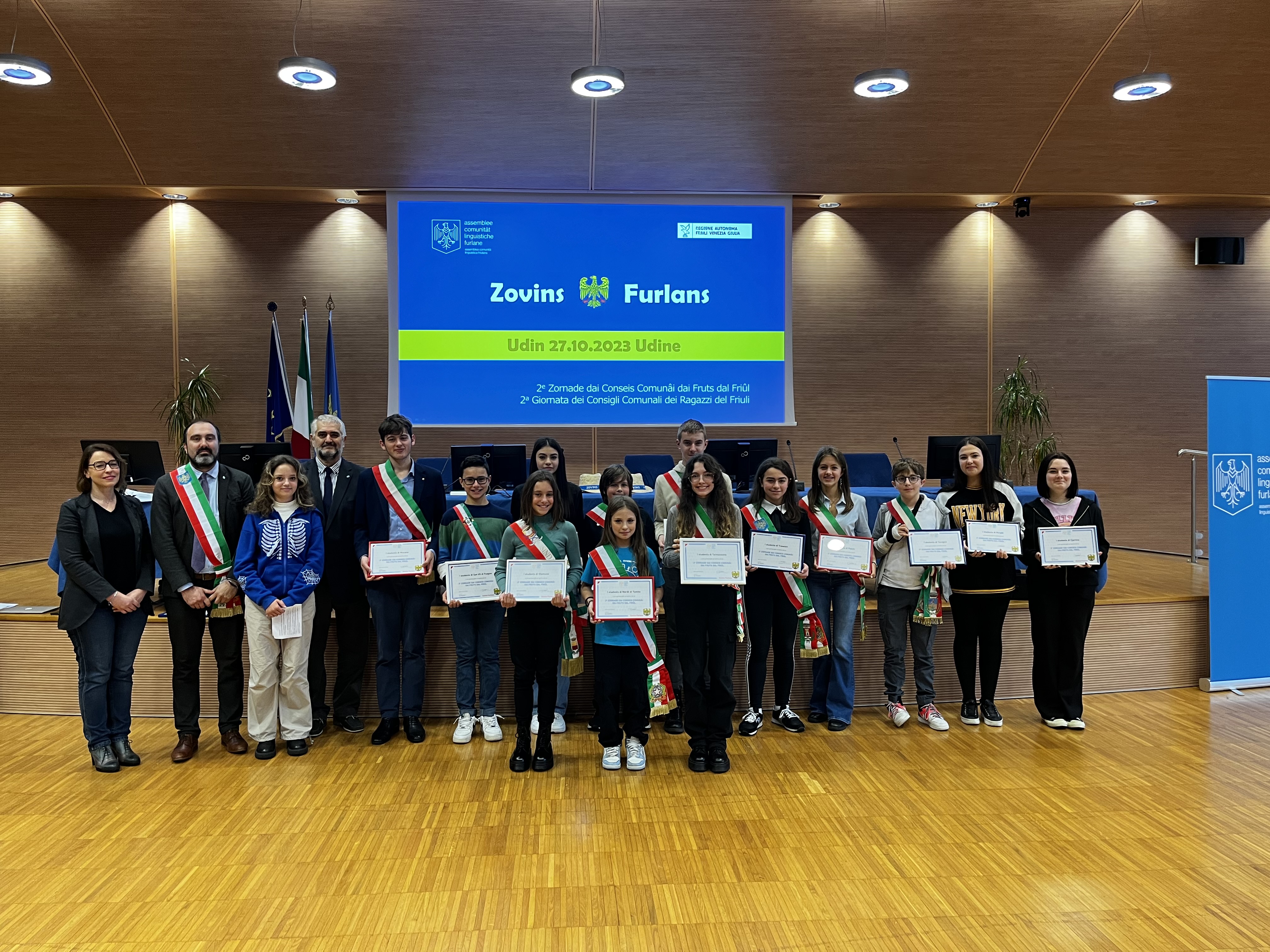 FRIULANO. BORDIN: PREMIATI DA ACLIF, ENTUSIASMO CCR È FUTURO POLITICA